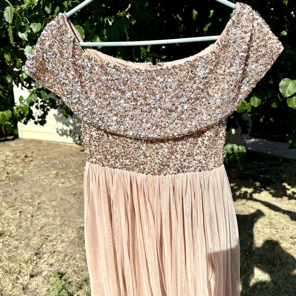 ASOS Sequined and Tulle Party Dress - Picture 3 of 3